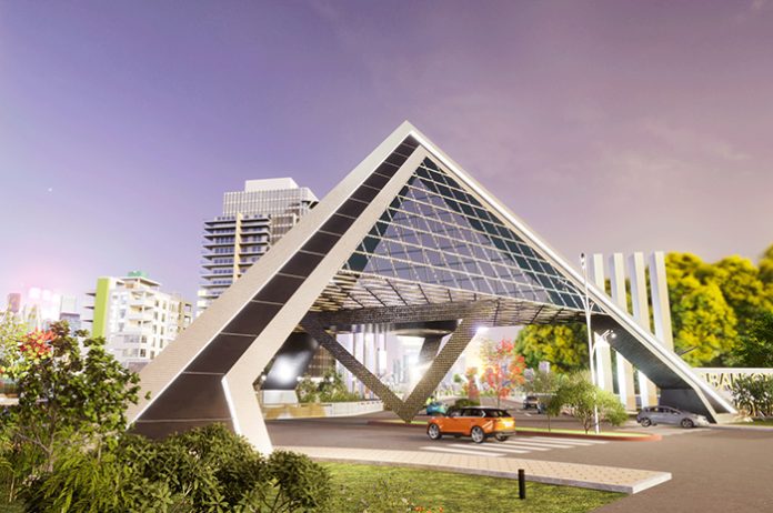 Urban City Lahore Main Gate Entrance