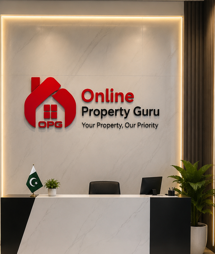 Online Property Guru Premium Corporate Reception Desk Area